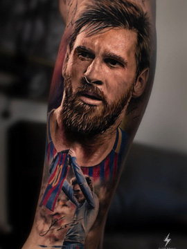 Best Colour Realism Tattoo | Straight Lines Tattoo