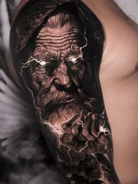 Best Greek Mythology Tattoo | Straight Lines Tattoo