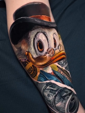 Best Realistic Colour Tattoo Studio | Straight Lines Tattoo